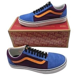 Vans ~Woman 10; Men's 8.5~ Old Skool Mix & Match Grape Juice/Bright Marigold NEW